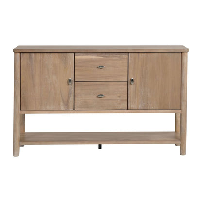 Parpel Transitional Natural 59-inch Wood Server