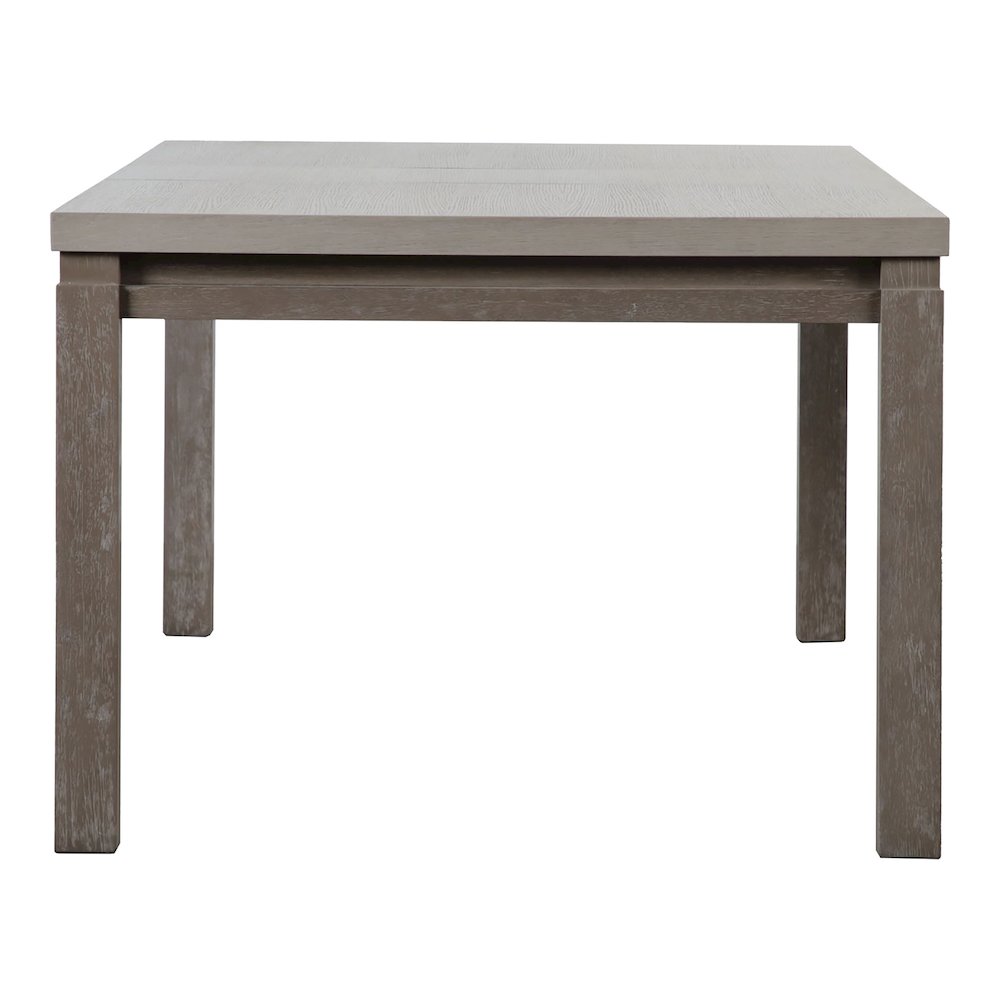 Telli Wood Two-Tone Dining Table in Gray