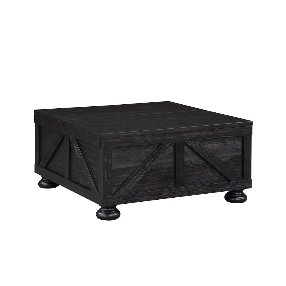 Zula Wood Hidden Storage Coffee Table