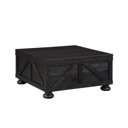 Zula Wood Hidden Storage Coffee Table