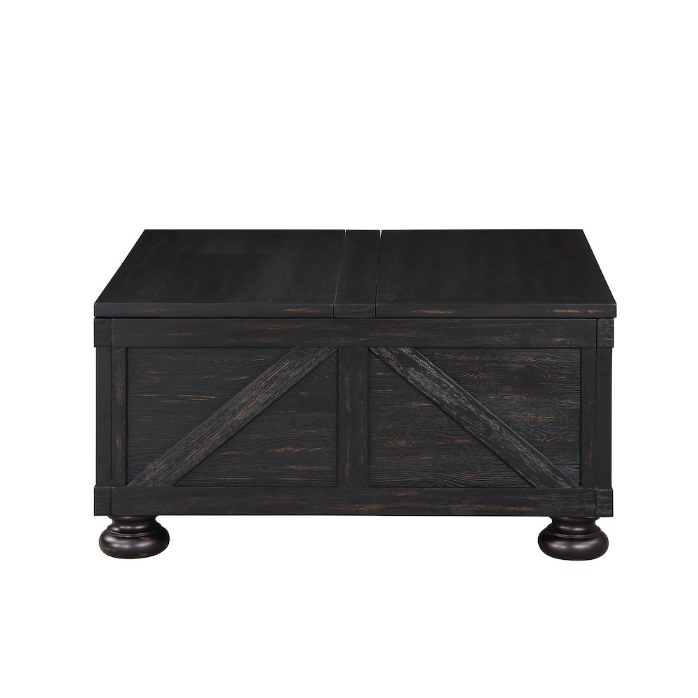 Zula Wood Hidden Storage Coffee Table