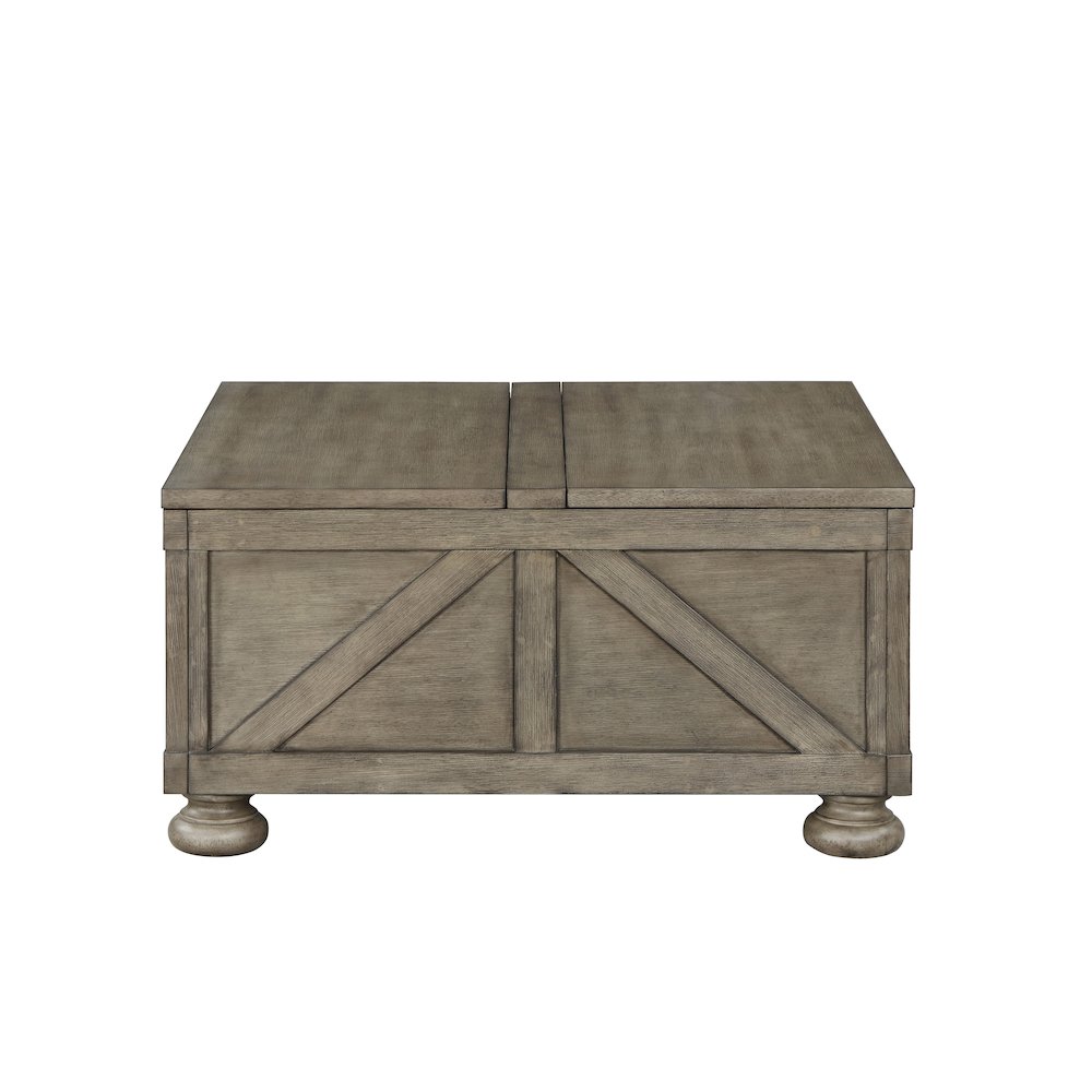 Zula Wood Hidden Storage Coffee Table