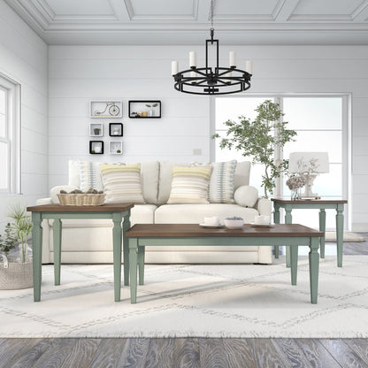 Condway Wood 3-Piece Coffee Table Set
