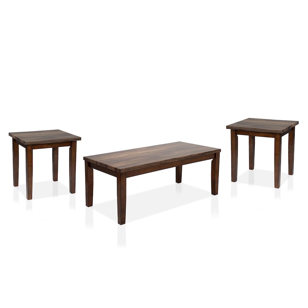 Korlyn Wood 3-Piece Coffee Table Set