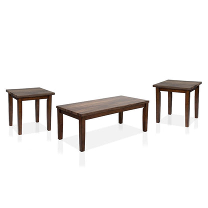Korlyn Wood 3-Piece Coffee Table Set