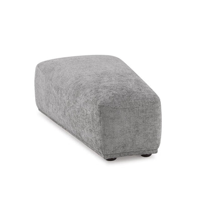 Tatiana Modern Chenille Modular Wedge Ottoman