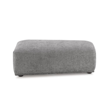 Tatiana Modern Chenille Modular Wedge Ottoman
