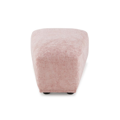 Tatiana Modern Chenille Modular Wedge Ottoman