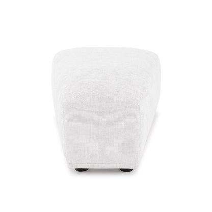 Tatiana Modern Chenille Modular Wedge Ottoman