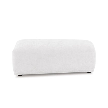 Tatiana Modern Chenille Modular Wedge Ottoman