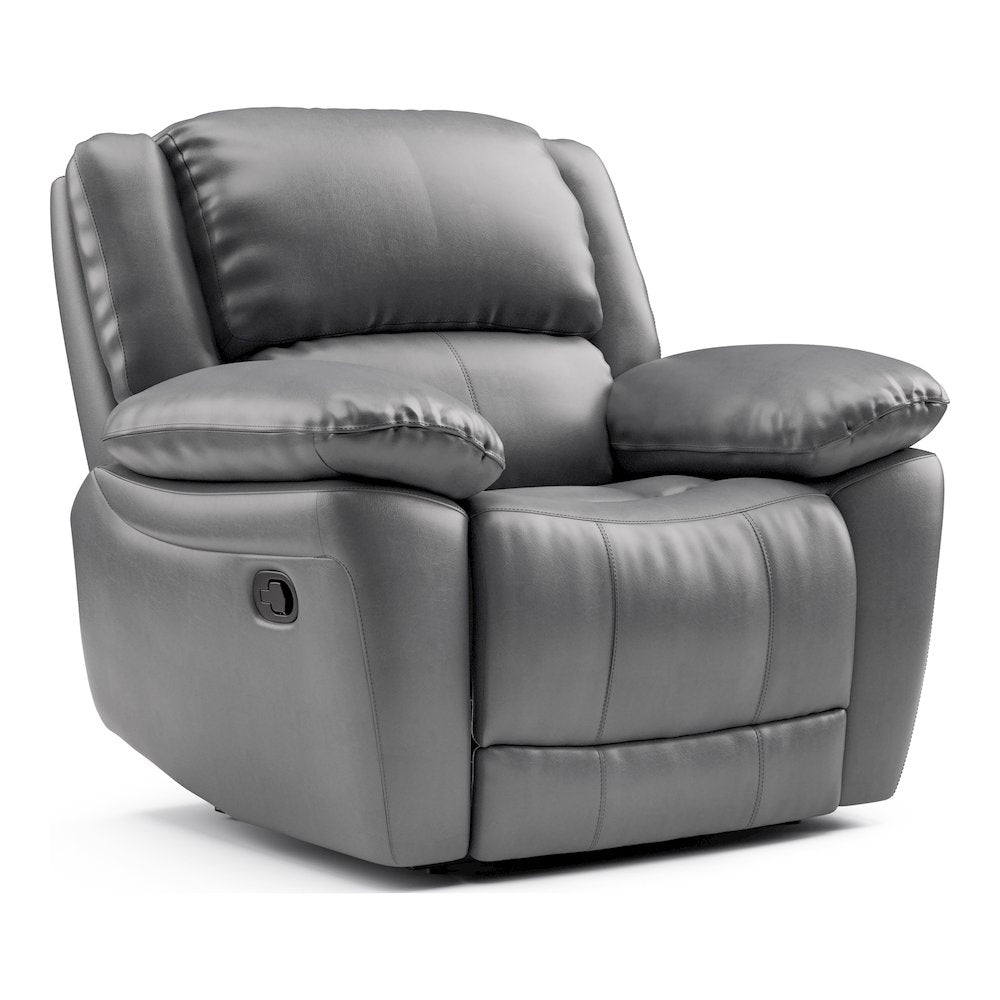 Sorin Leather Match Manual Recliner