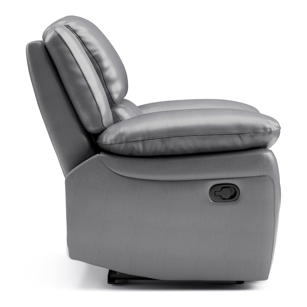 Sorin Leather Match Manual Recliner