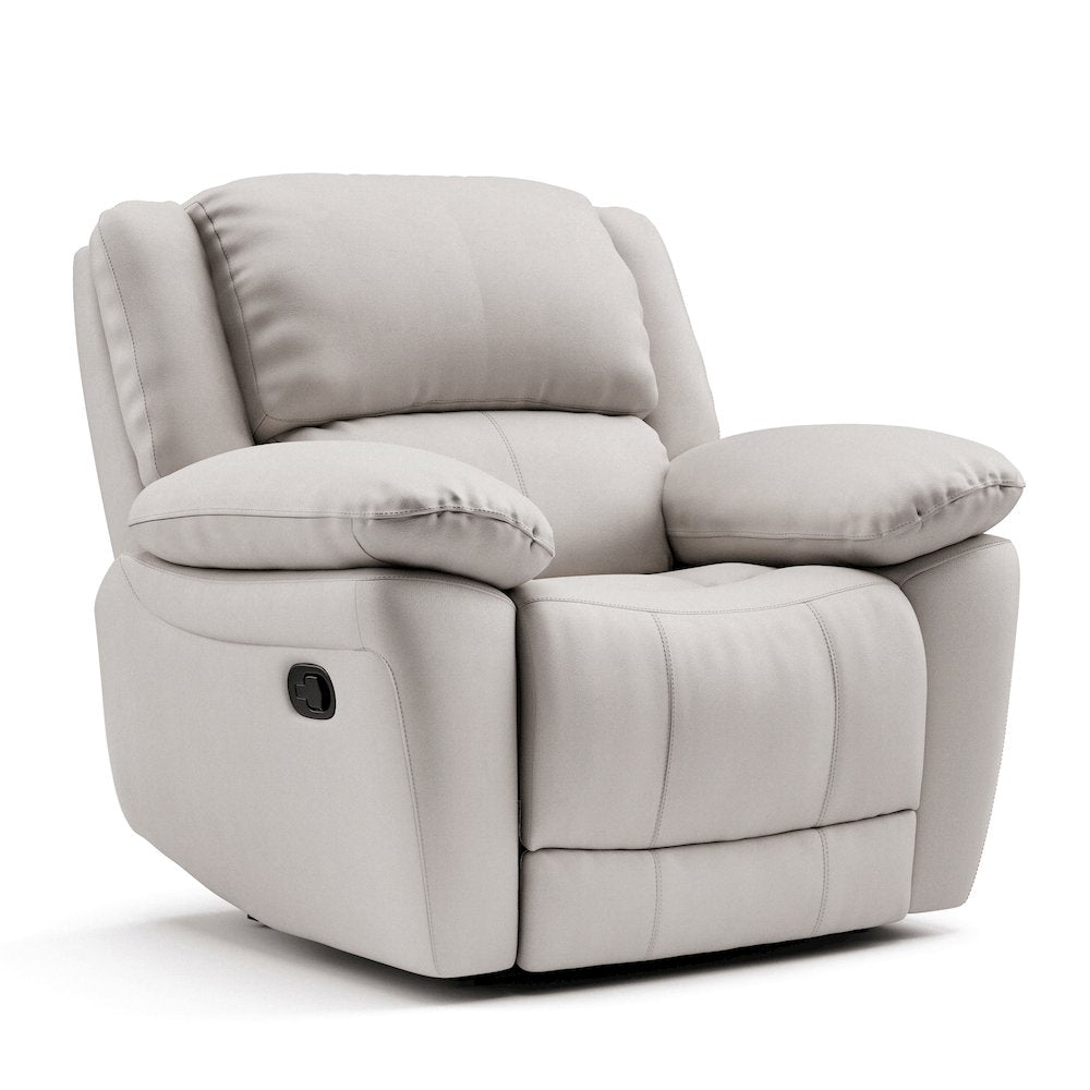 Sorin Leather Match Manual Recliner