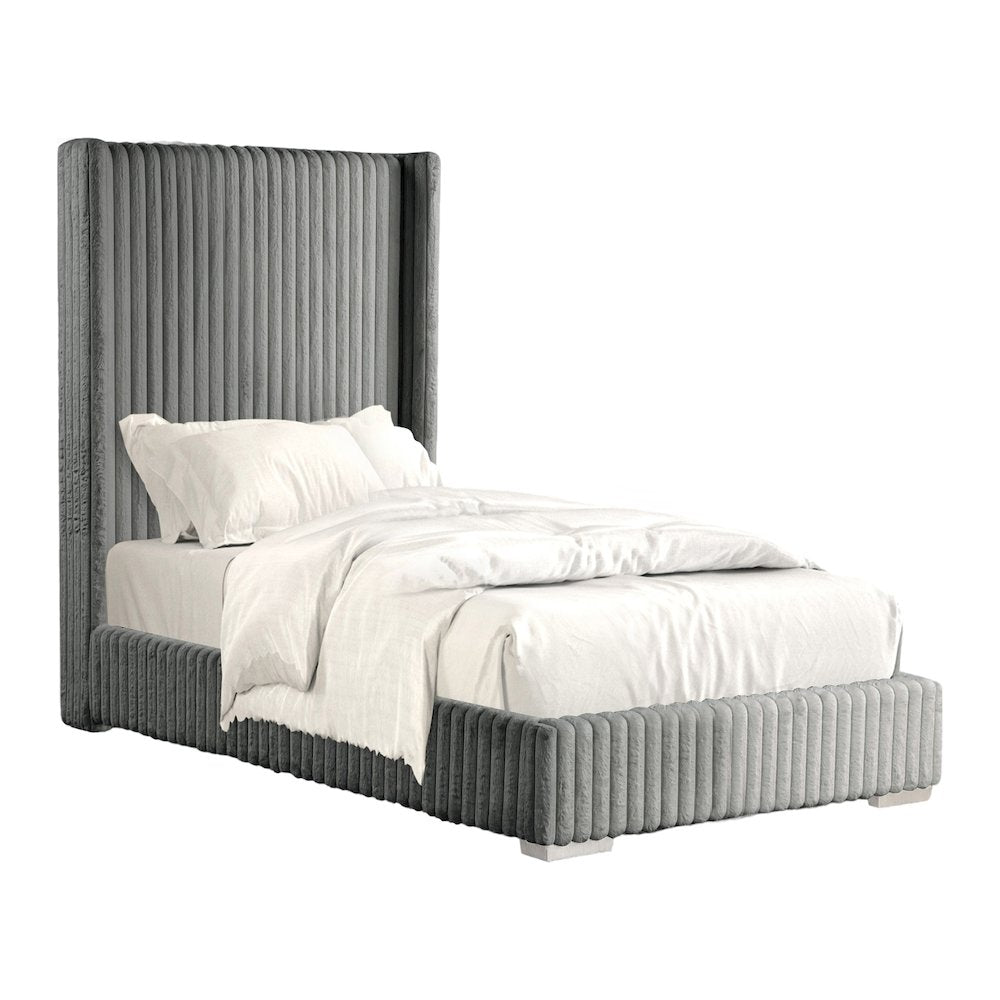 Plutforn Chenille Mattress Ready Bed