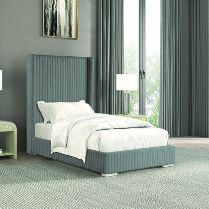 Plutforn Chenille Mattress Ready Bed
