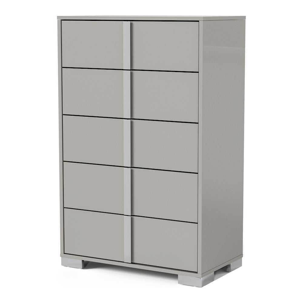 Mesala Glossy 5-Drawer Chest
