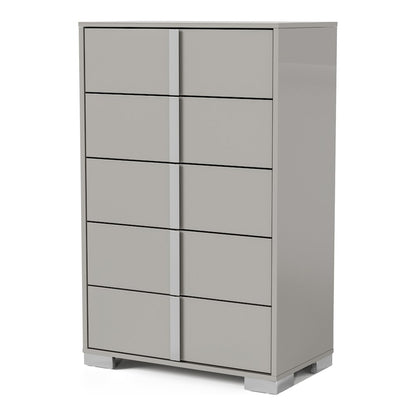 Mesala Glossy 5-Drawer Chest