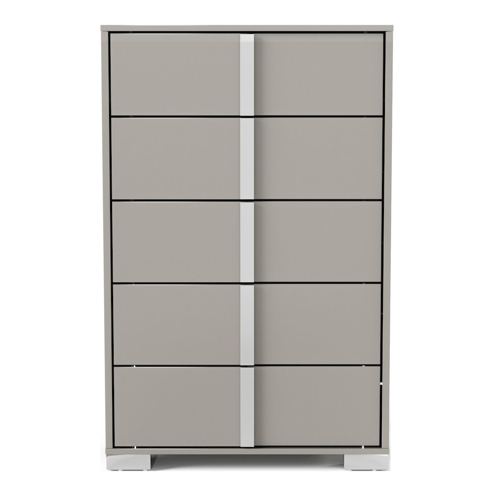 Mesala Glossy 5-Drawer Chest
