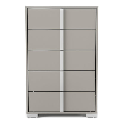 Mesala Glossy 5-Drawer Chest