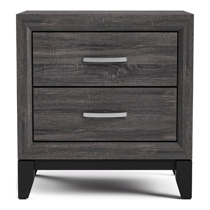 Loom Two-Tone 2-Drawer Nightstand