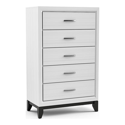 Loom Two-Tone 5-Drawer Chest