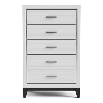 Loom Two-Tone 5-Drawer Chest