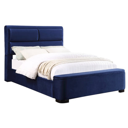 Fremont Contemporary Fabric Bed with Storage