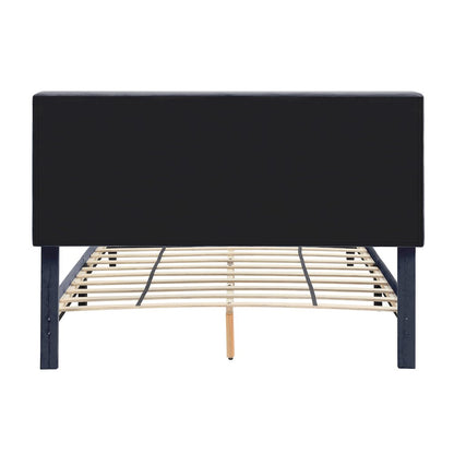 Alto Contemporary Fabric Storage Bed with USB in Gray