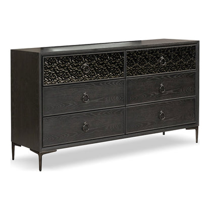 Jolt Solid Wood 6-Drawer Dresser