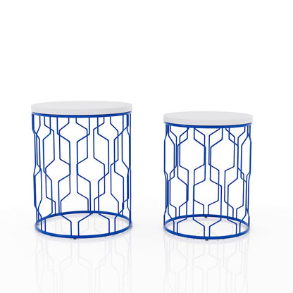 Vereira Metal 2-Piece Nesting Table