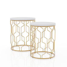 Vereira Metal 2-Piece Nesting Table