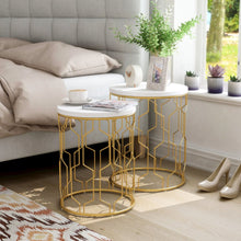 Vereira Metal 2-Piece Nesting Table