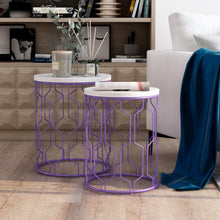Vereira Metal 2-Piece Nesting Table