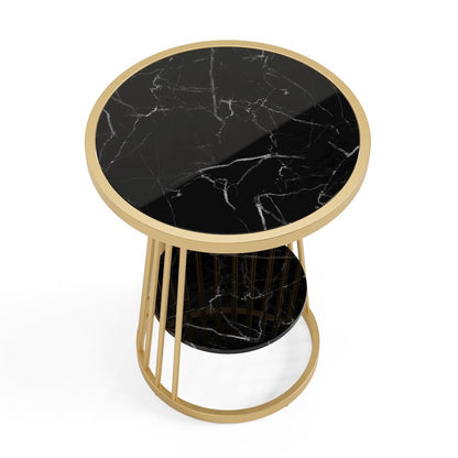 Amador Metal 1-Shelf Side Table