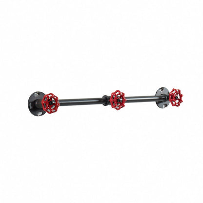 Margon Industrial Metal Coat Rack in Sand Black