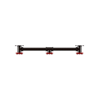Margon Industrial Metal Coat Rack in Sand Black