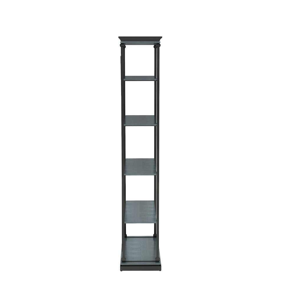 Toggin Industrial Metal 33-Inch Bookcase