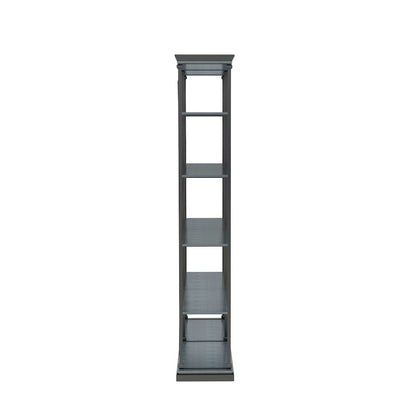 Toggin Industrial Metal 58-Inch Bookcase