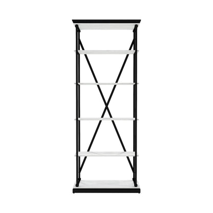 Toggin Industrial Metal 33-Inch Bookcase