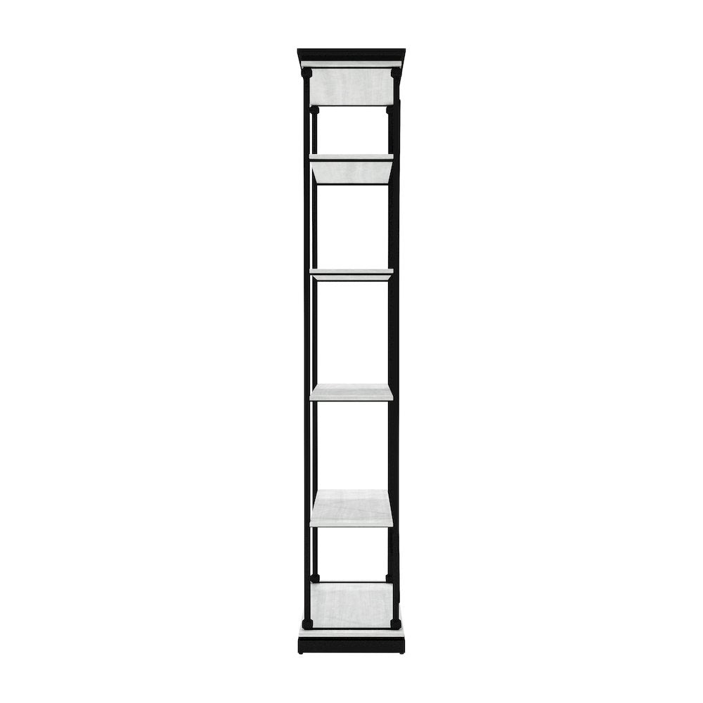 Toggin Industrial Metal 33-Inch Bookcase