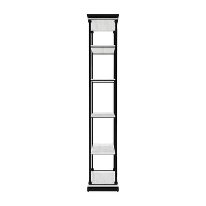 Toggin Industrial Metal 33-Inch Bookcase