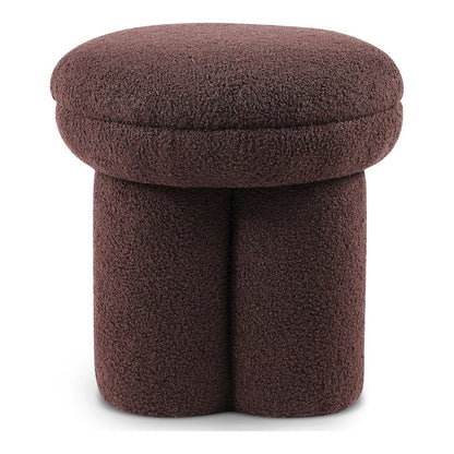 Thia I Modern Upholstered Mushroom-Shape Design Ottoman