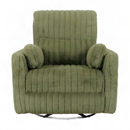 Starlight Canyon Home Power Recliner with Glider and Swivel Base, Green