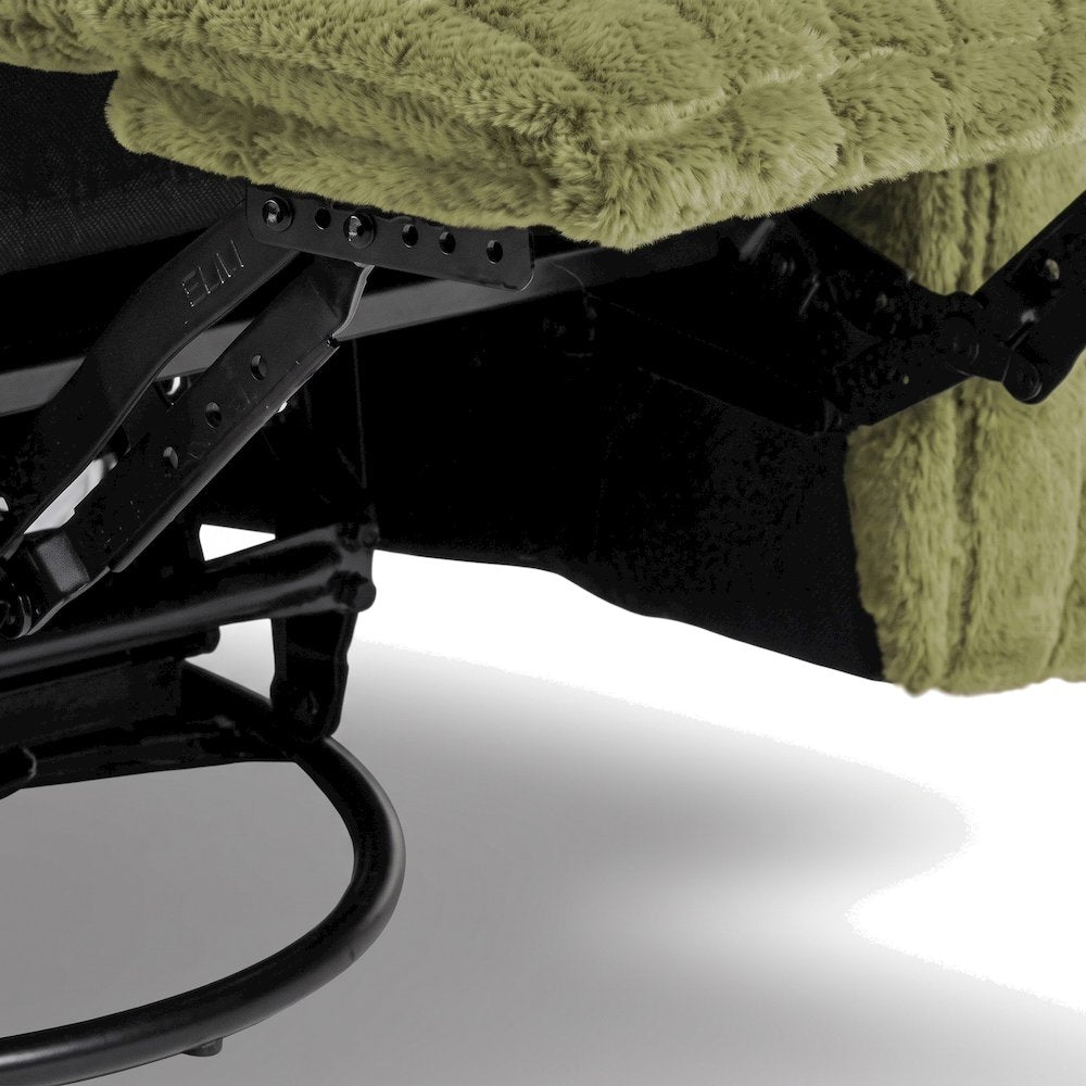 Starlight Canyon Home Power Recliner with Glider and Swivel Base, Green