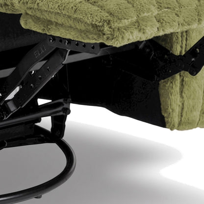 Starlight Canyon Home Power Recliner with Glider and Swivel Base, Green