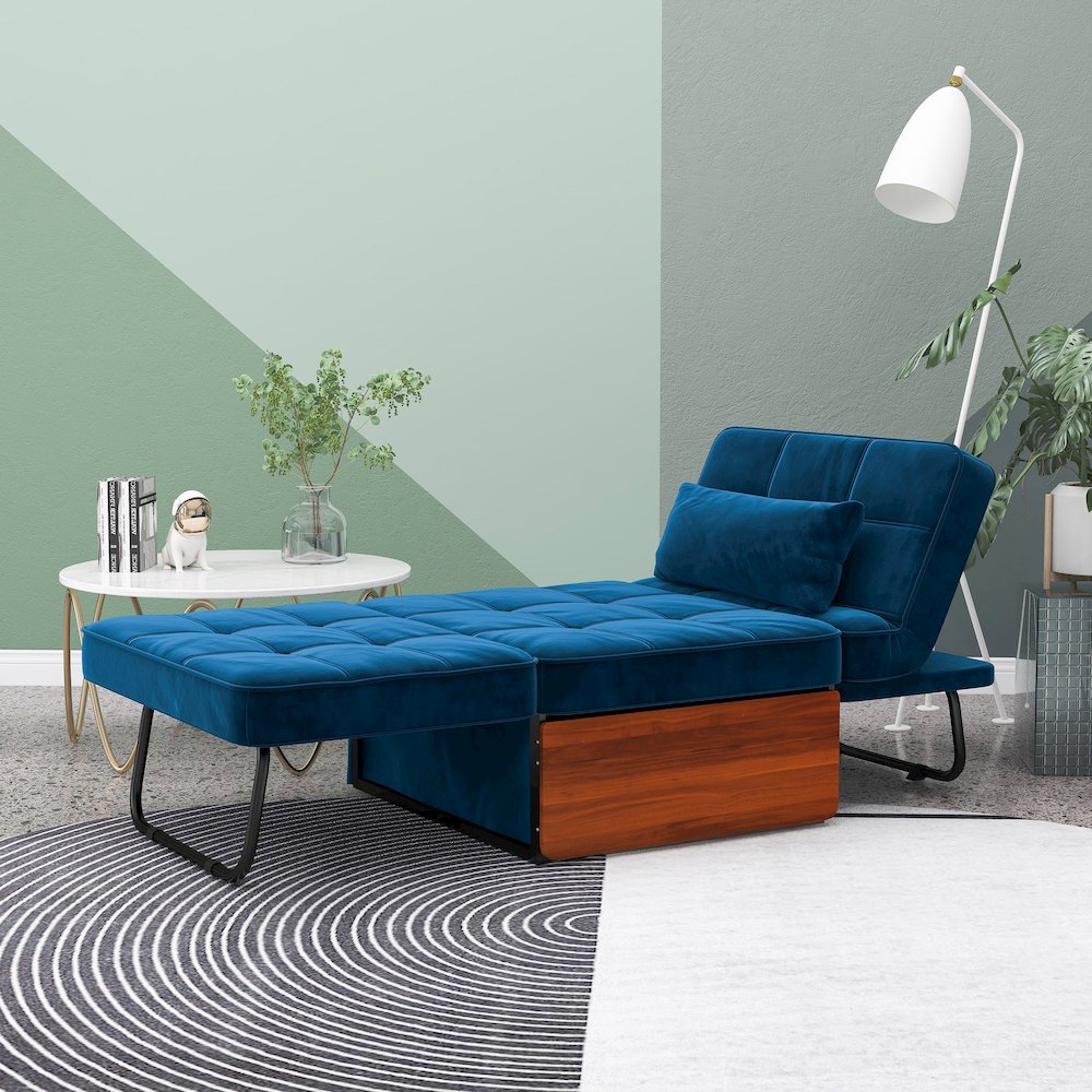 Flaig Transitional Fabric Convertible Ottoman