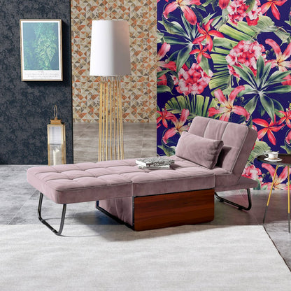 Flaig Transitional Fabric Convertible Ottoman