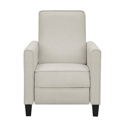 Ducee Transitional Fabric Push Back Chair