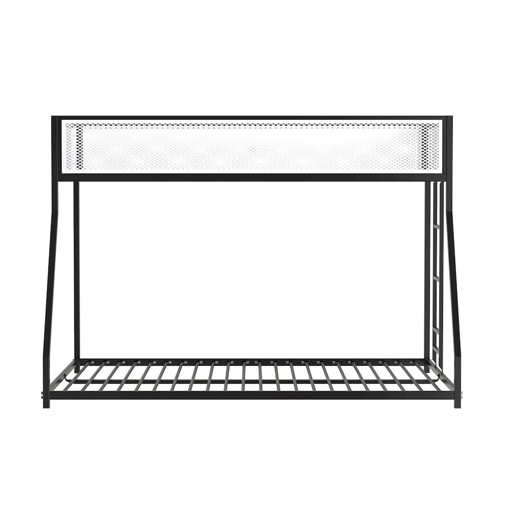 Pramit Metal Bunk Bed in Black
