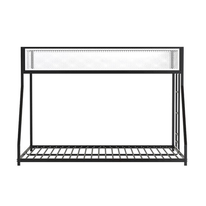 Pramit Metal Bunk Bed in Black